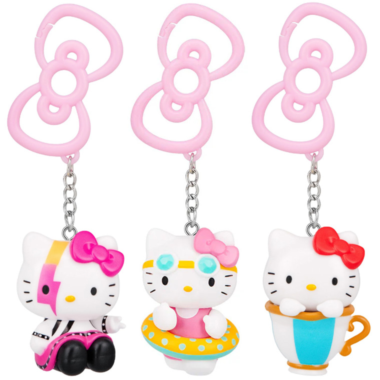 Hello Kitty 3D Nyckelring/Bag Charm Blind Bag - Ryggsäck Buddies Surprice - 6