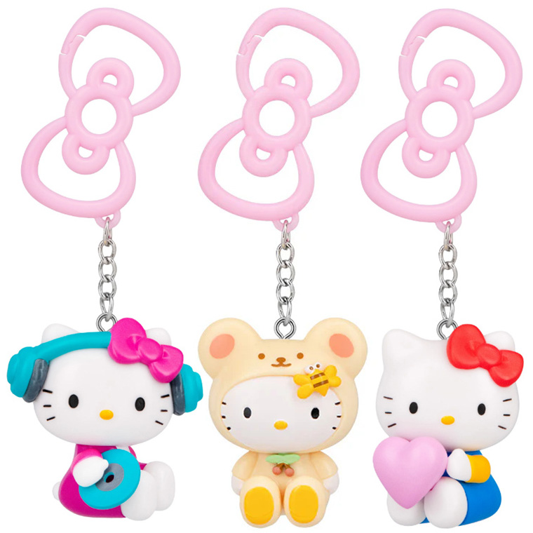 Hello Kitty 3D Nyckelring/Bag Charm Blind Bag - Ryggsäck Buddies Surprice - 7