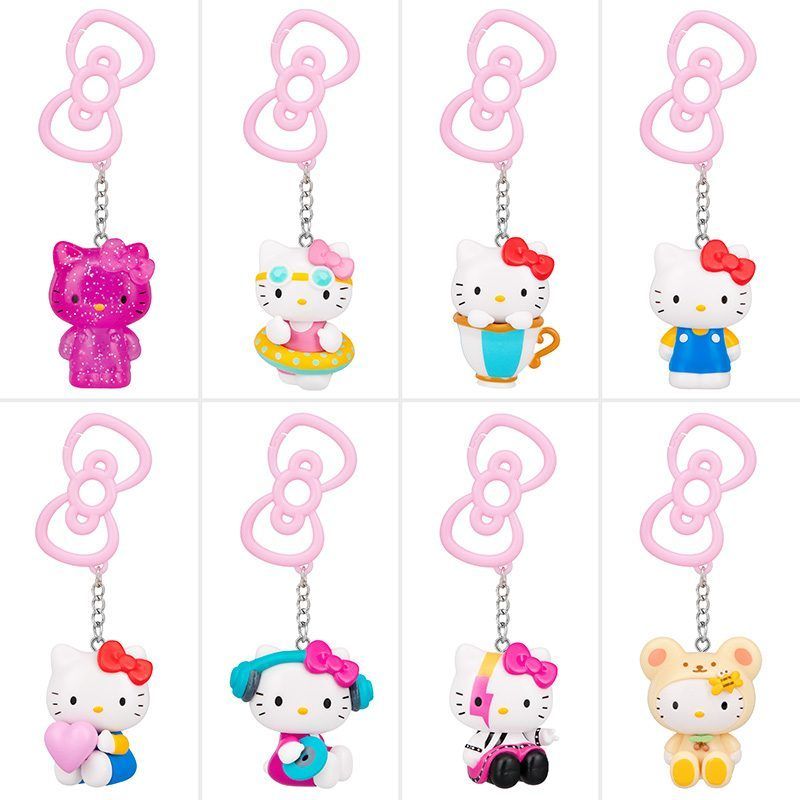 Hello Kitty 3D Nyckelring/Bag Charm Blind Bag - Ryggsäck Buddies Surprice - 9