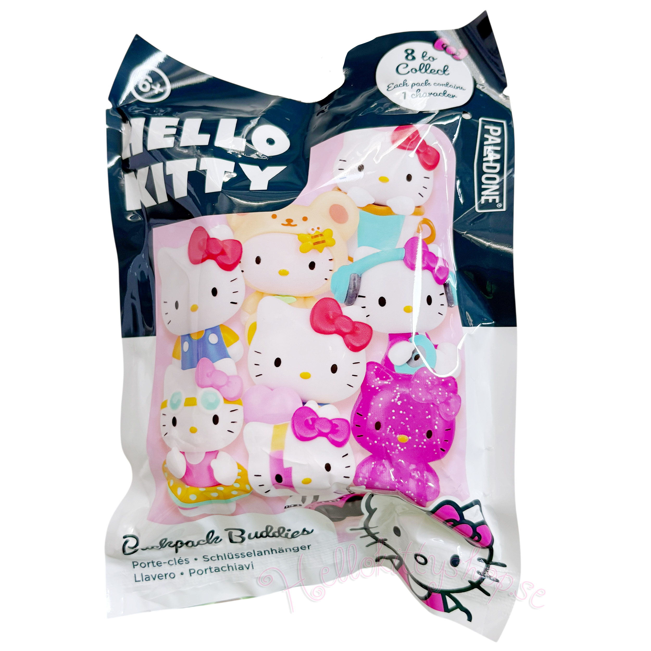 Hello Kitty 3D Nyckelring/Bag Charm Blind Bag - Ryggsäck Buddies Surprice - 4