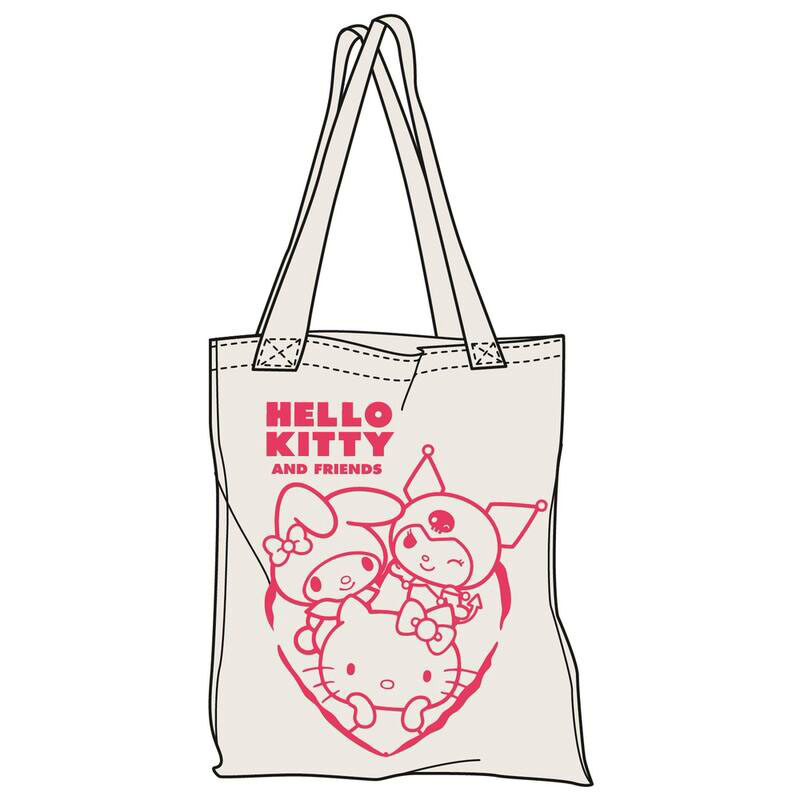 Hello Kitty and Friends Canvasväska 40 cm - Shoppingväska i Tyg - 3