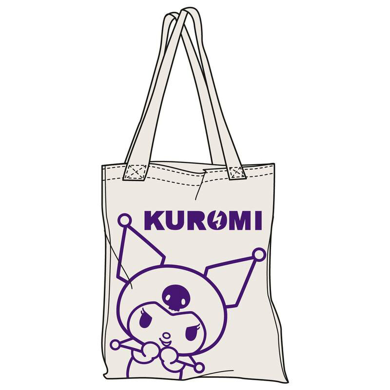 Kuromi Canvasväska 40 cm - Shoppingväska i Tyg - 3
