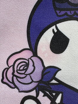 Kuromi Canvasväska 44 cm - Shoppingväska i Tyg