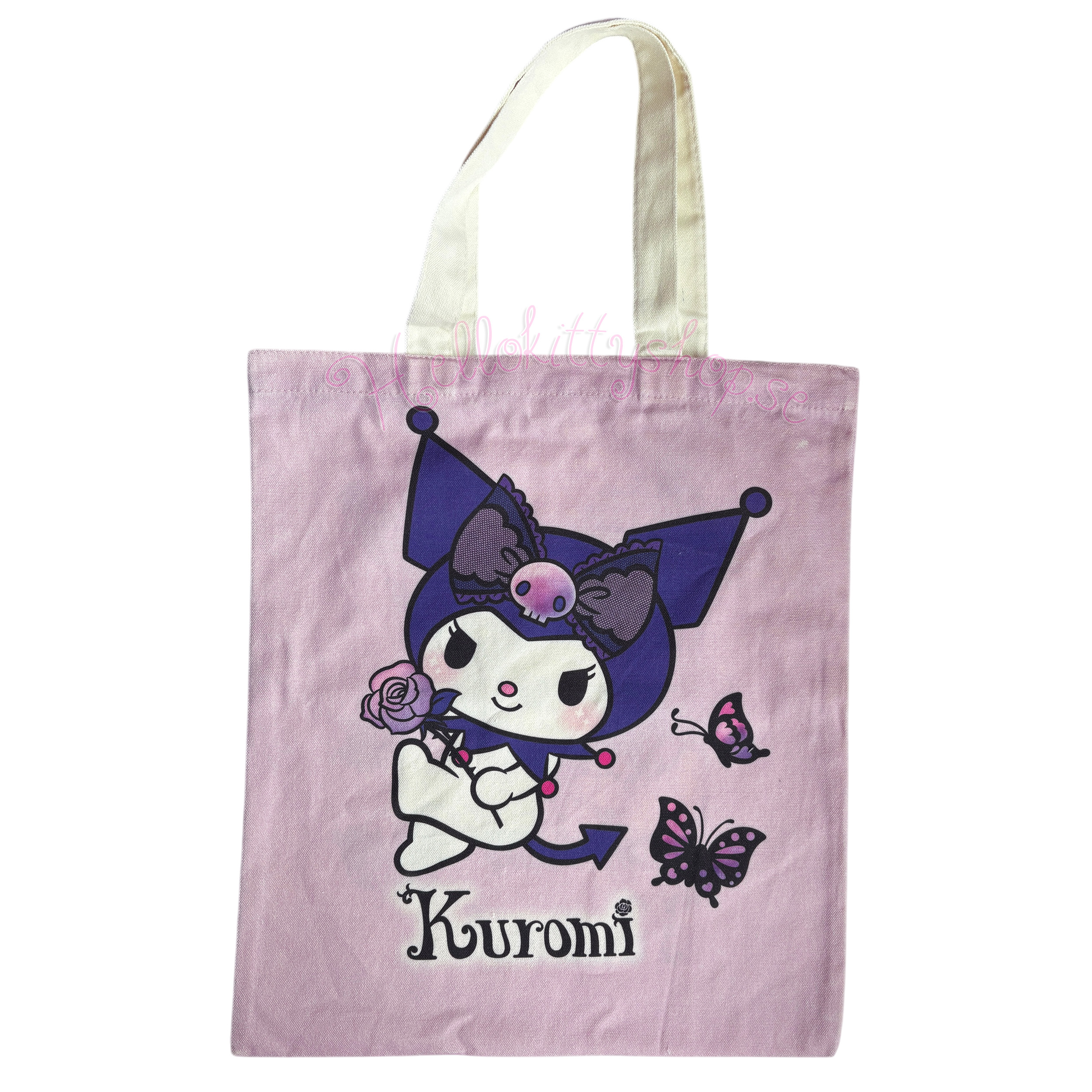 Kuromi Canvasväska 44 cm - Shoppingväska i Tyg