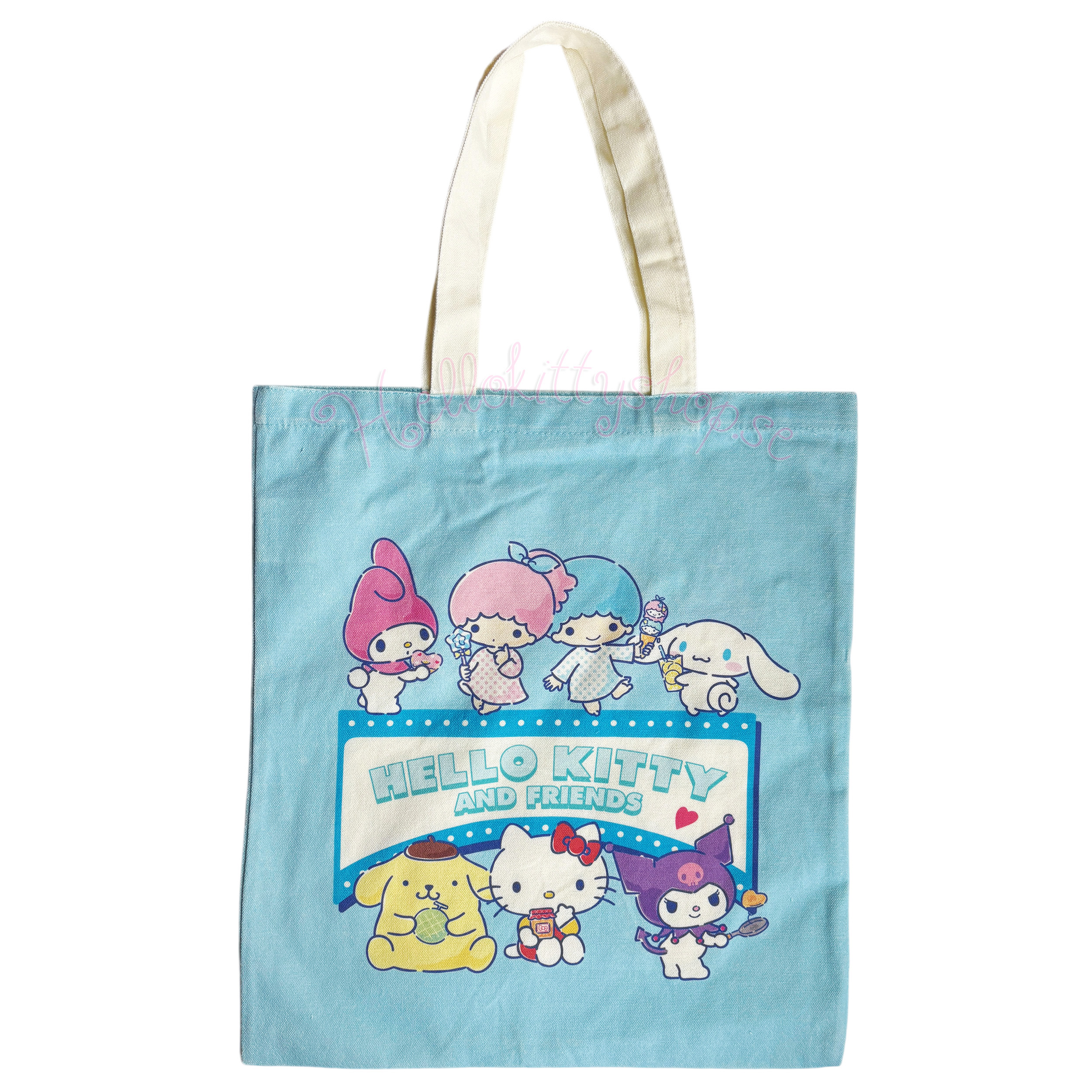 Hello Kitty and Friends Canvasväska 44 cm - Shoppingväska i Tyg