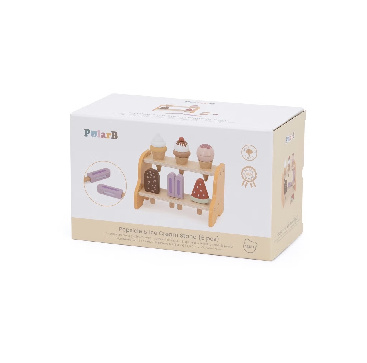 6 Glassar i Ställ - Polar B - 7
