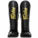 Fairtex Shin/Instep Black/Gold FXB