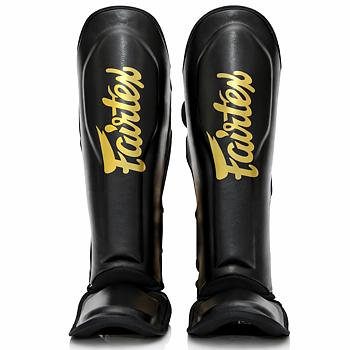 Fairtex Shin/Instep Black/Gold FXB