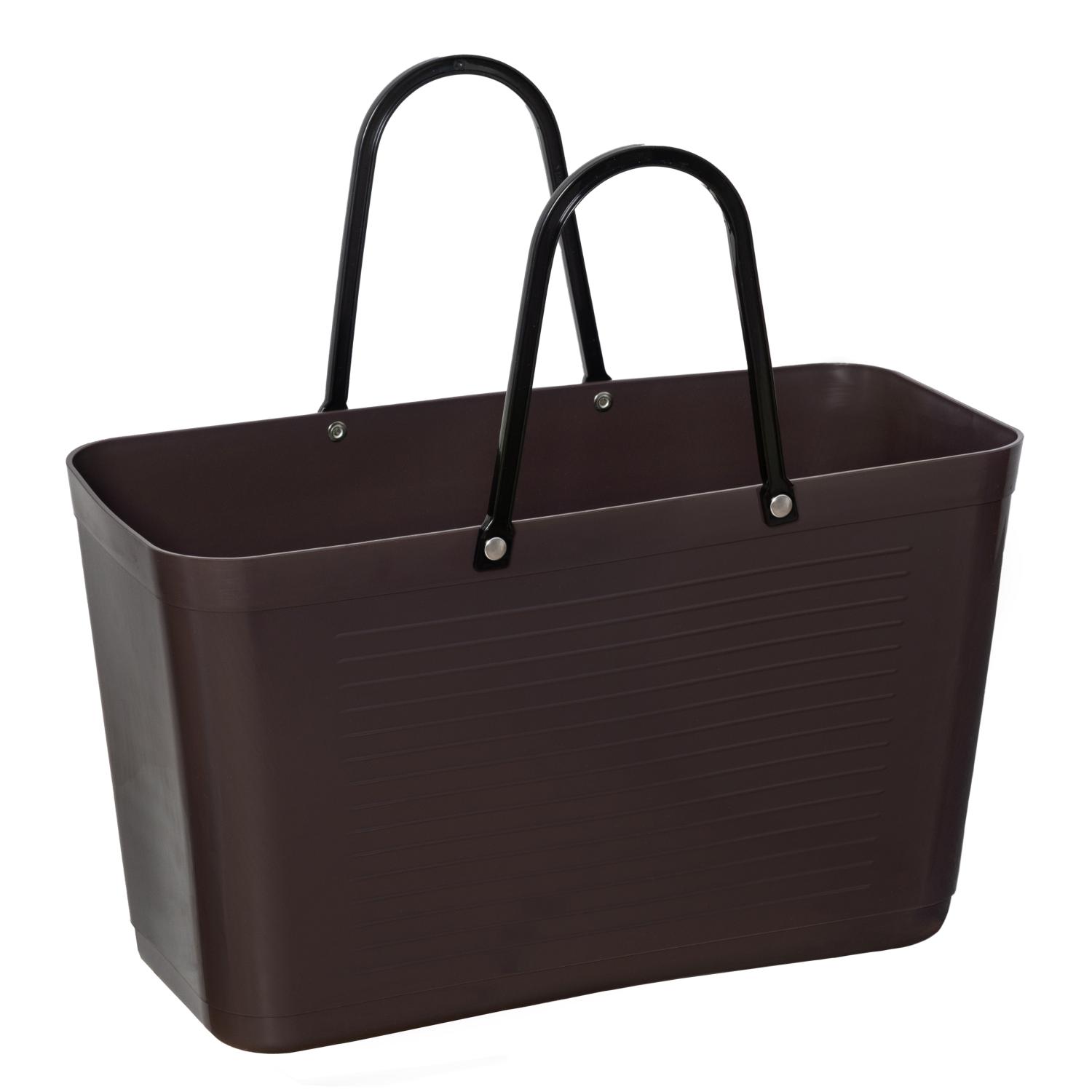 Hinza brun stor Green plastic