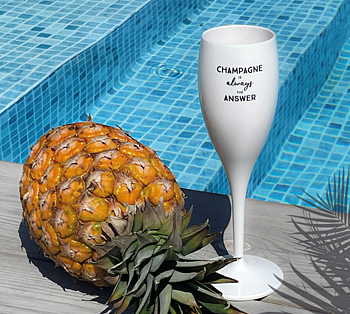Okrossbart champagneglas