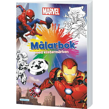 Målarbok Marvel