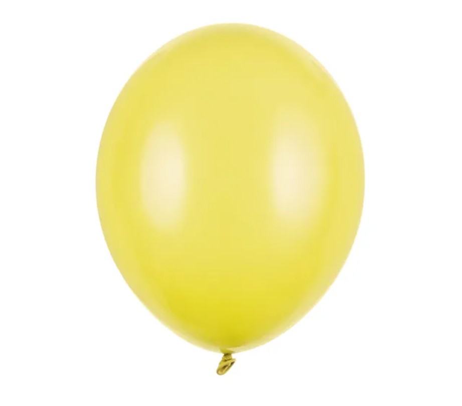 Ballonger pastell - Honungsgul (50-pack)