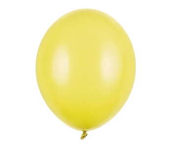 Ballonger pastell - Honungsgul (50-pack)