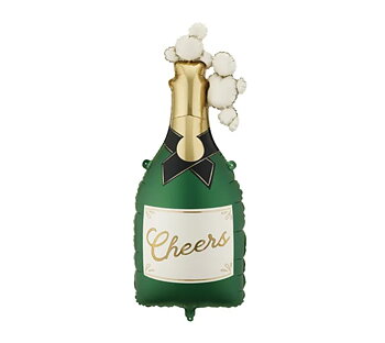 Folieballong - Bubblande champagne