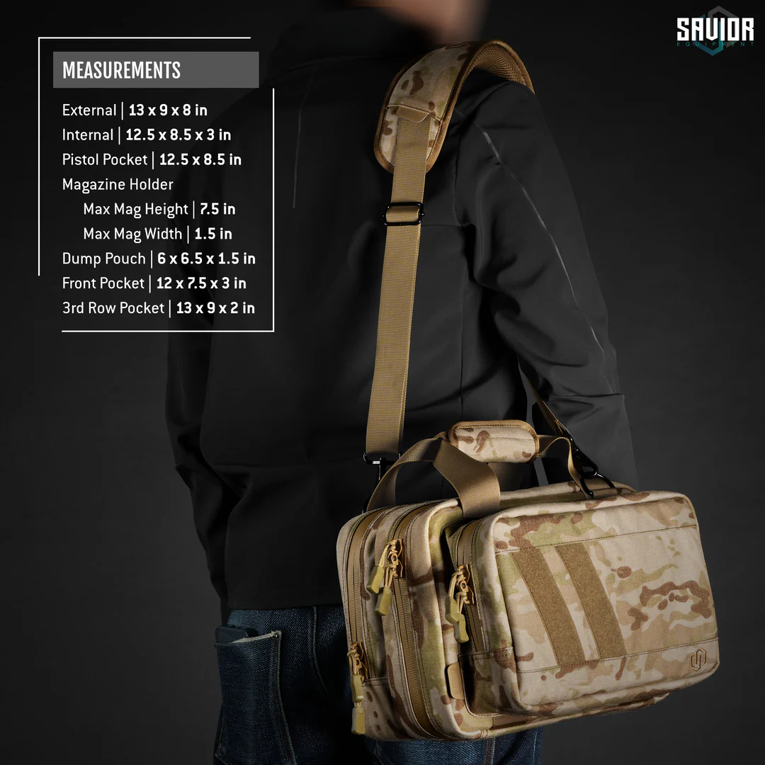 Savior Equipment Specialist Mini Range Bag -MultiCam Arid 7