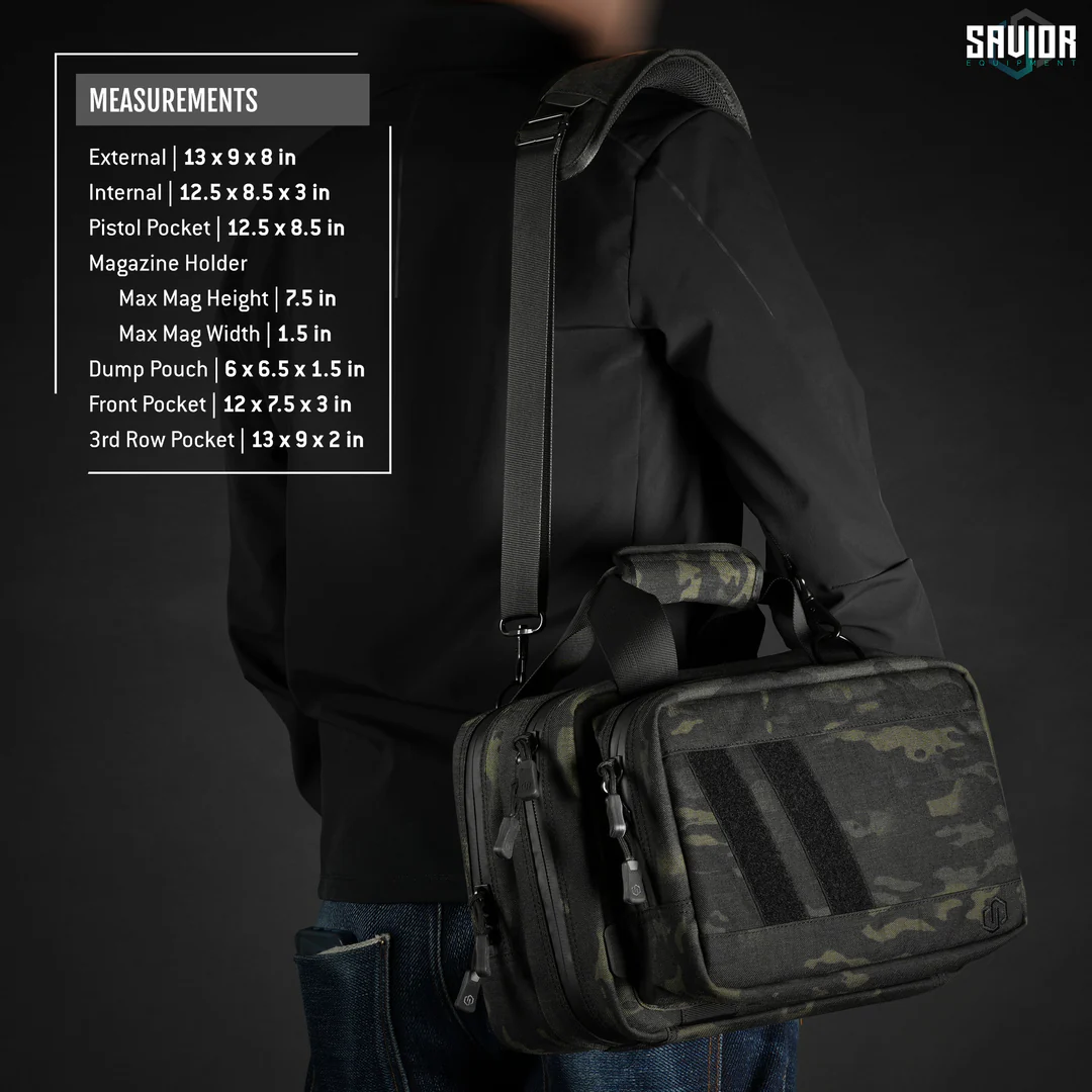 Savior Equipment Specialist Mini Range Bag - MultiCam Black 7