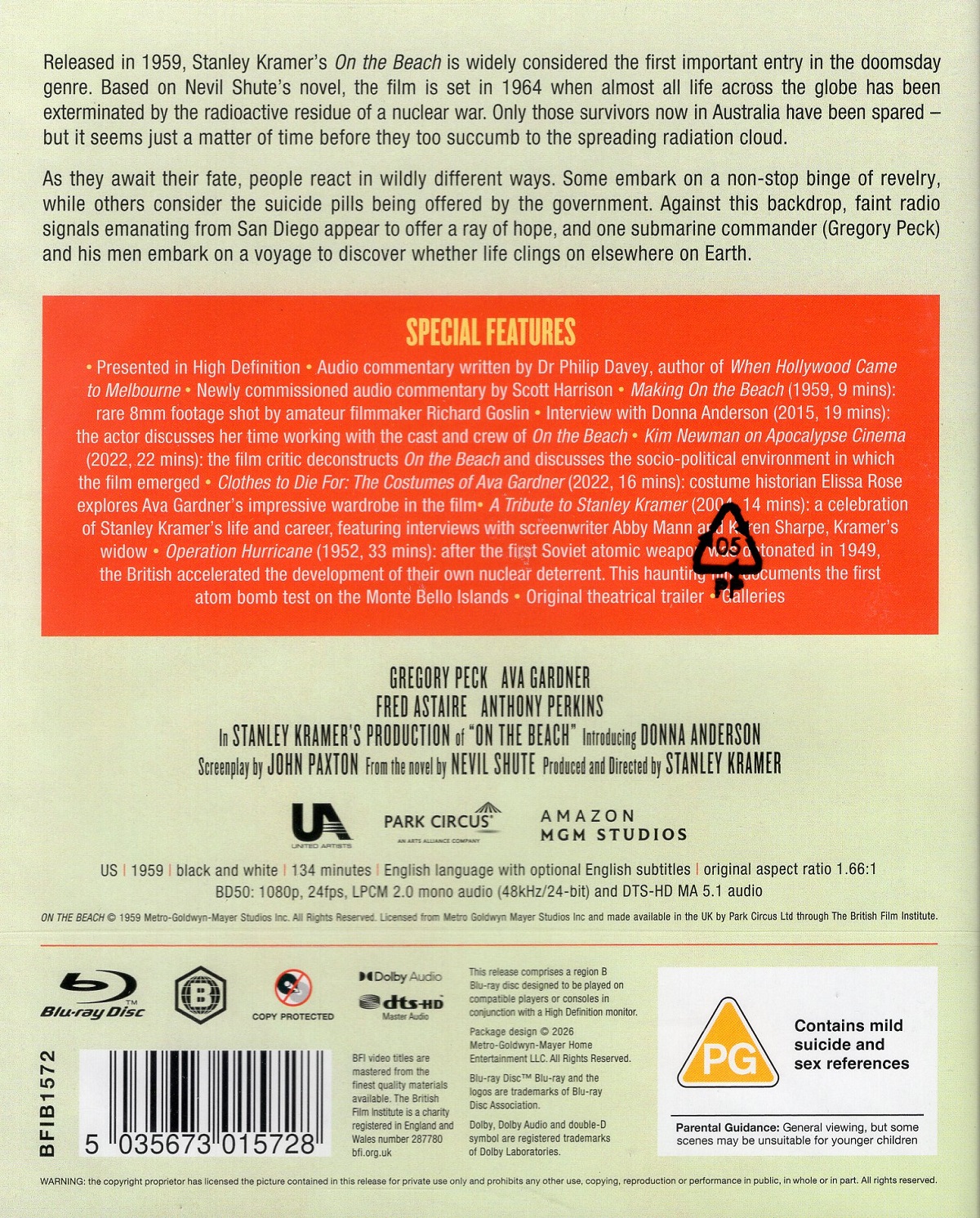 On the Beach (Limited Edition) (ej svensk text) (Blu-ray) - 2