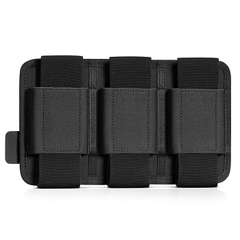 Savior Equipment AR-15/AK-47 Mag Holder w/ Hook Backing - 3-slots