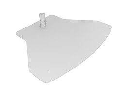 M Pro Series - Base Plate White