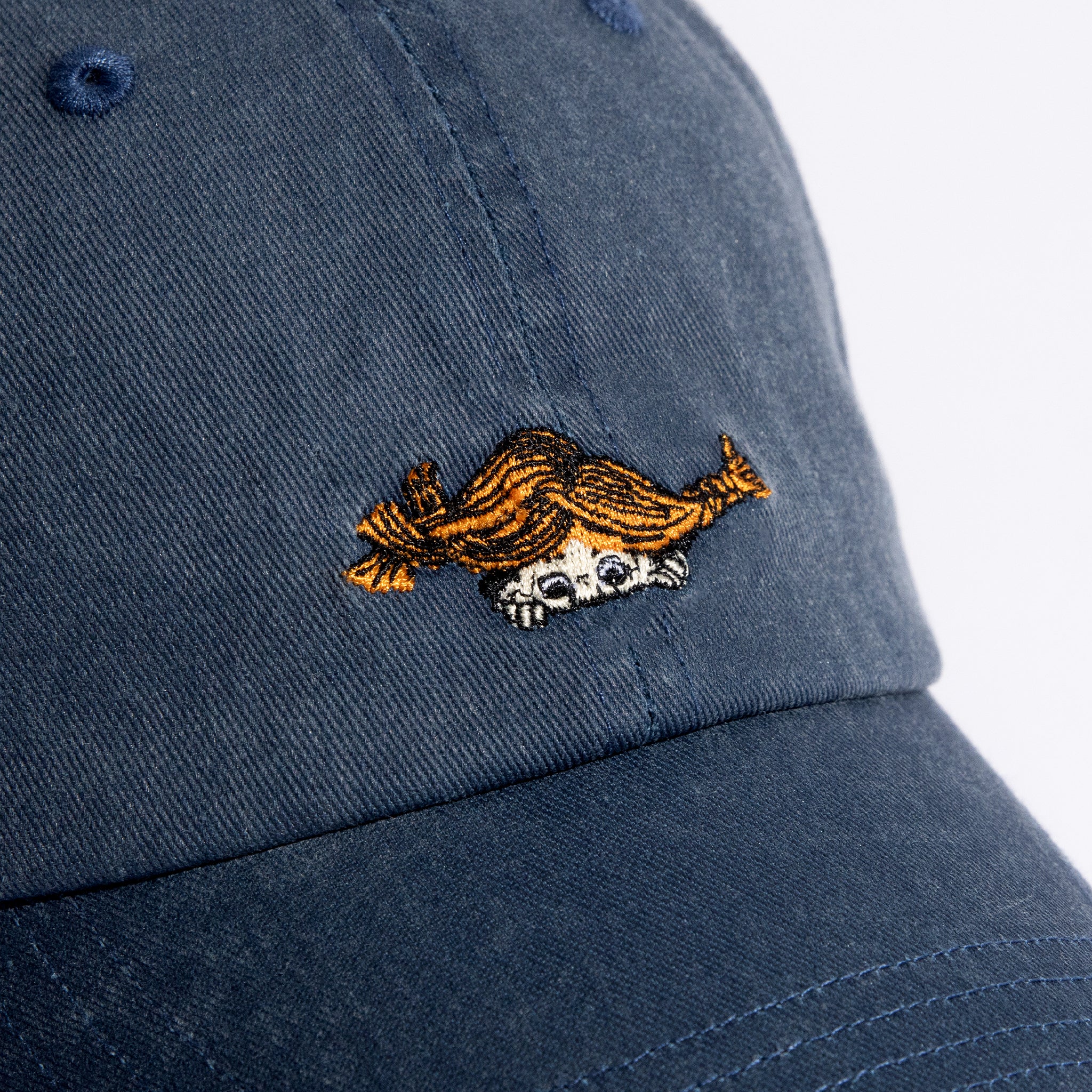 Pippi Denim Cap - Adult - Blue - 2