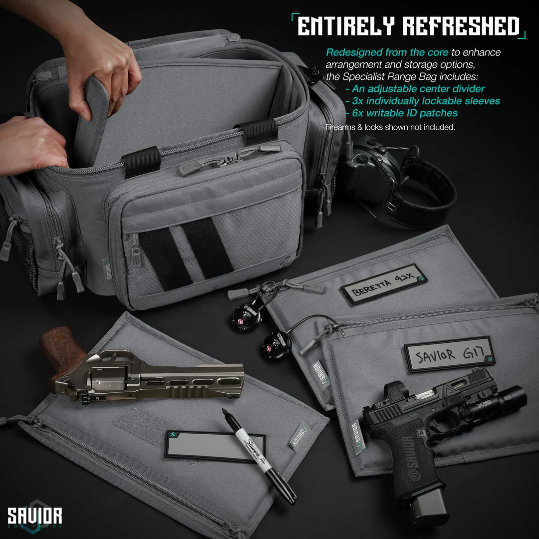 Savior Equipment Specialist Range Bag - SW Gray 2