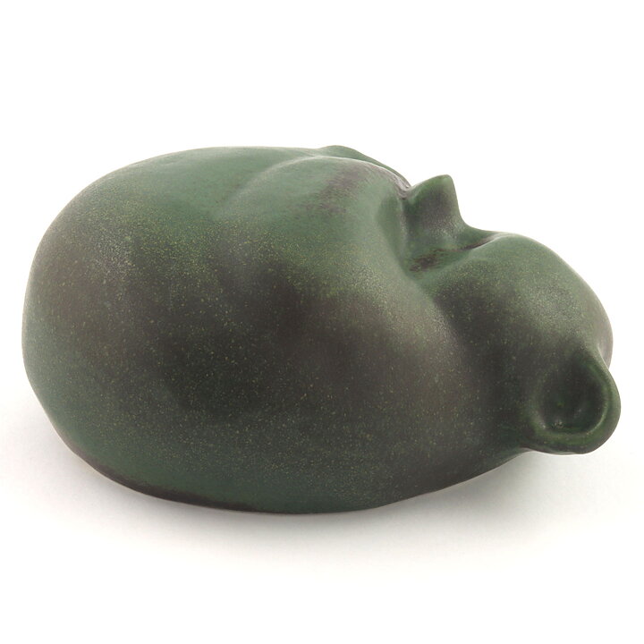 Richard Lindh (Arabia 1960s) Brown Rounded Bear Cub 18/8 cm