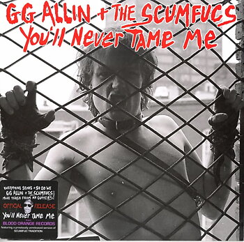 GG Allin & The Scumfucs - You'll Never Tame Me - LP