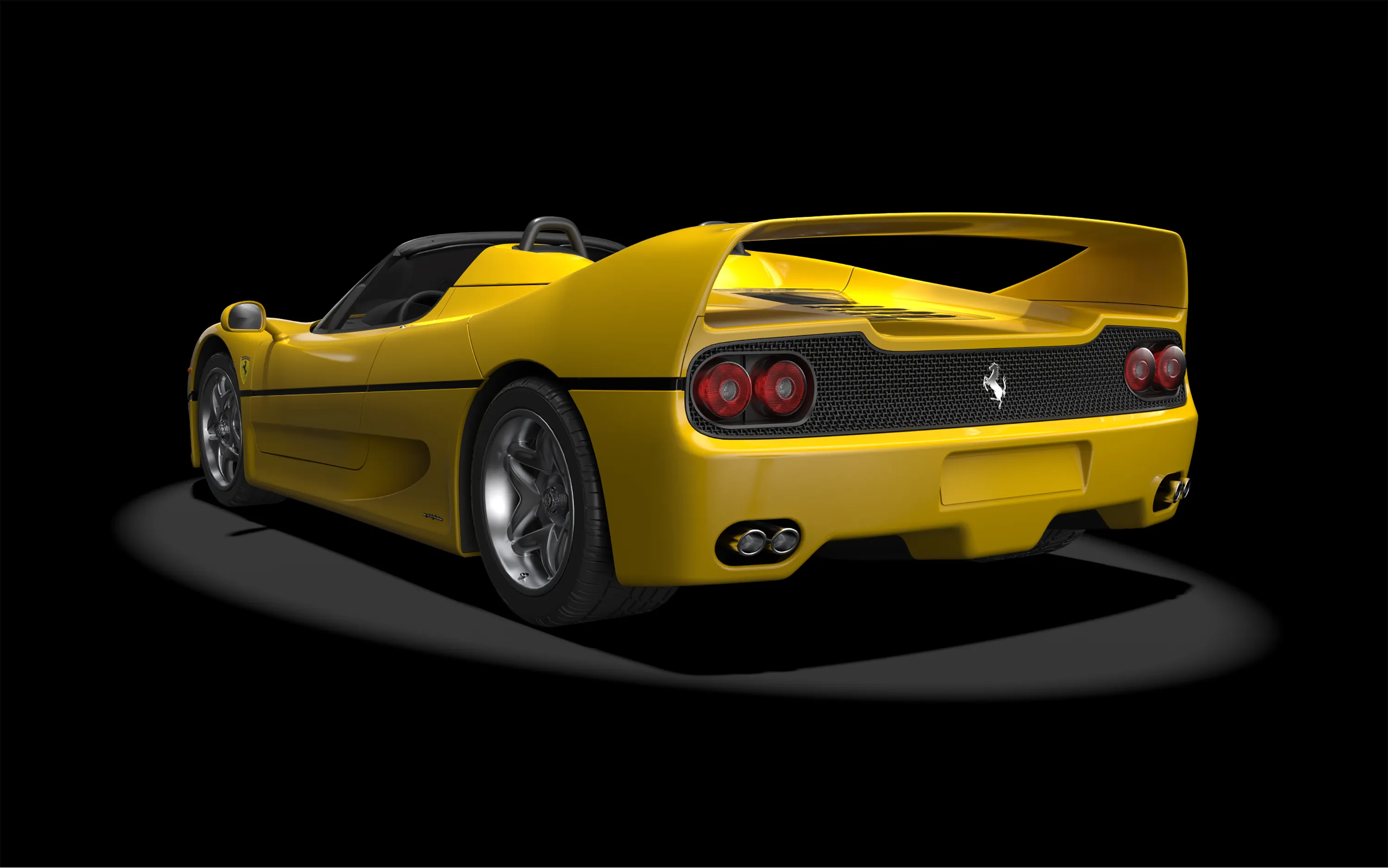 Ferrari F50 - Giallo Modena 1:8 - 5