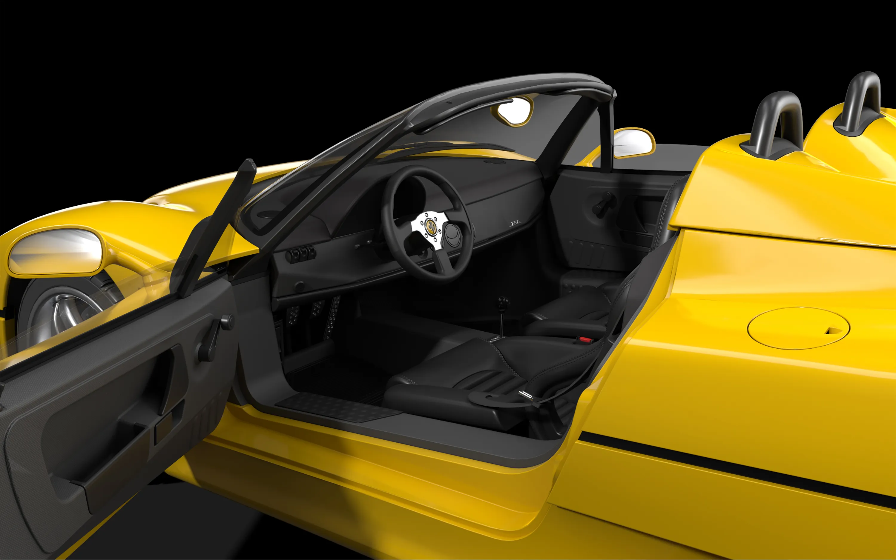 Ferrari F50 - Giallo Modena 1:8 - 4