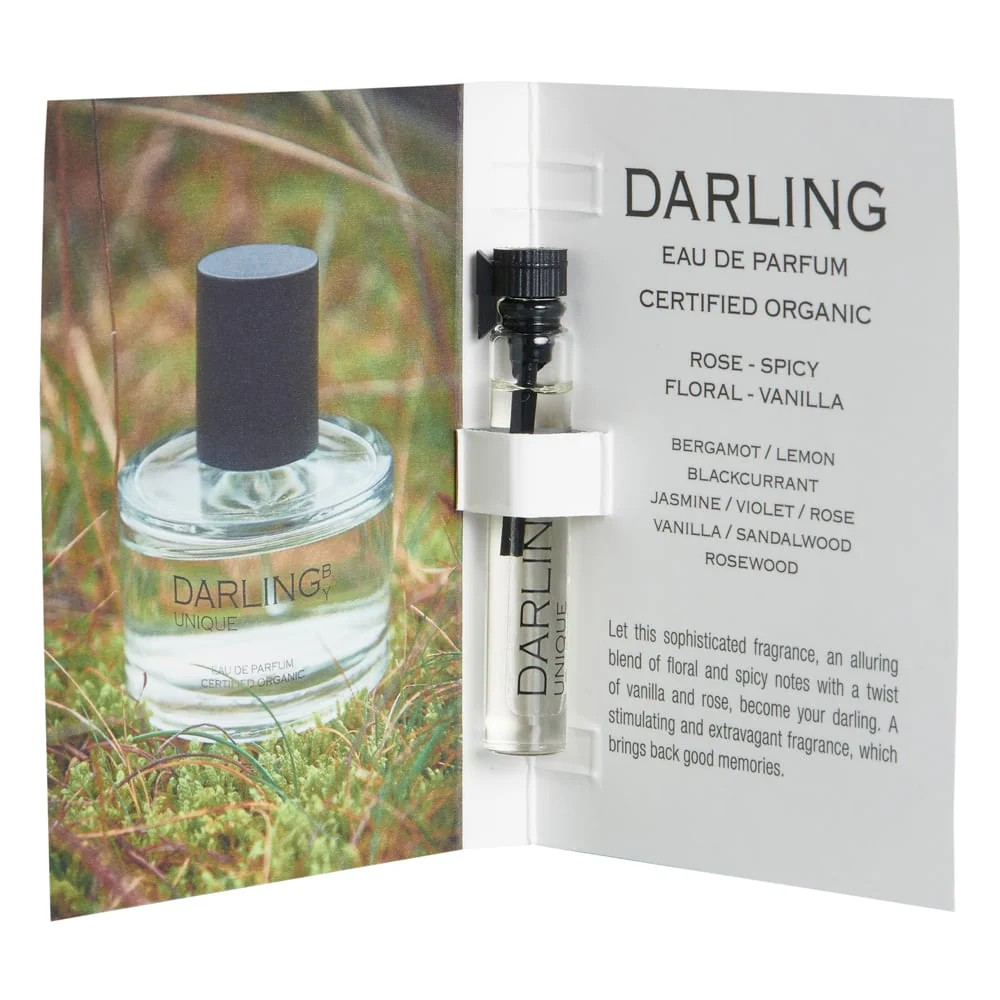 Vareprøve: UNIQUE BEAUTY Eau de Parfum DARLING 2ml