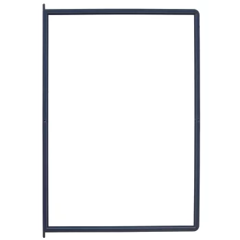 Displayramar A4 blå 10/fp
