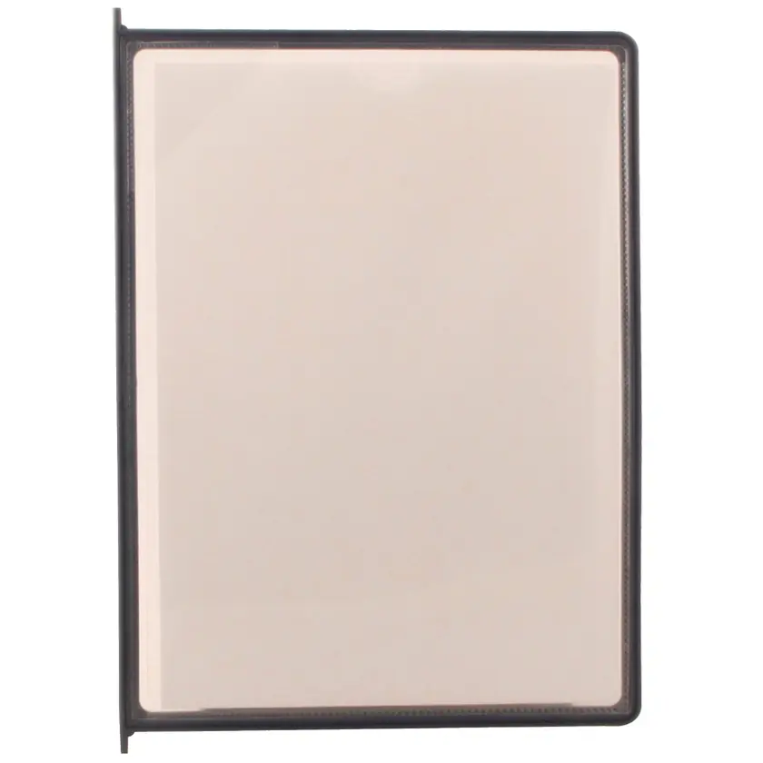 Displayramar A4 svart 10/fp