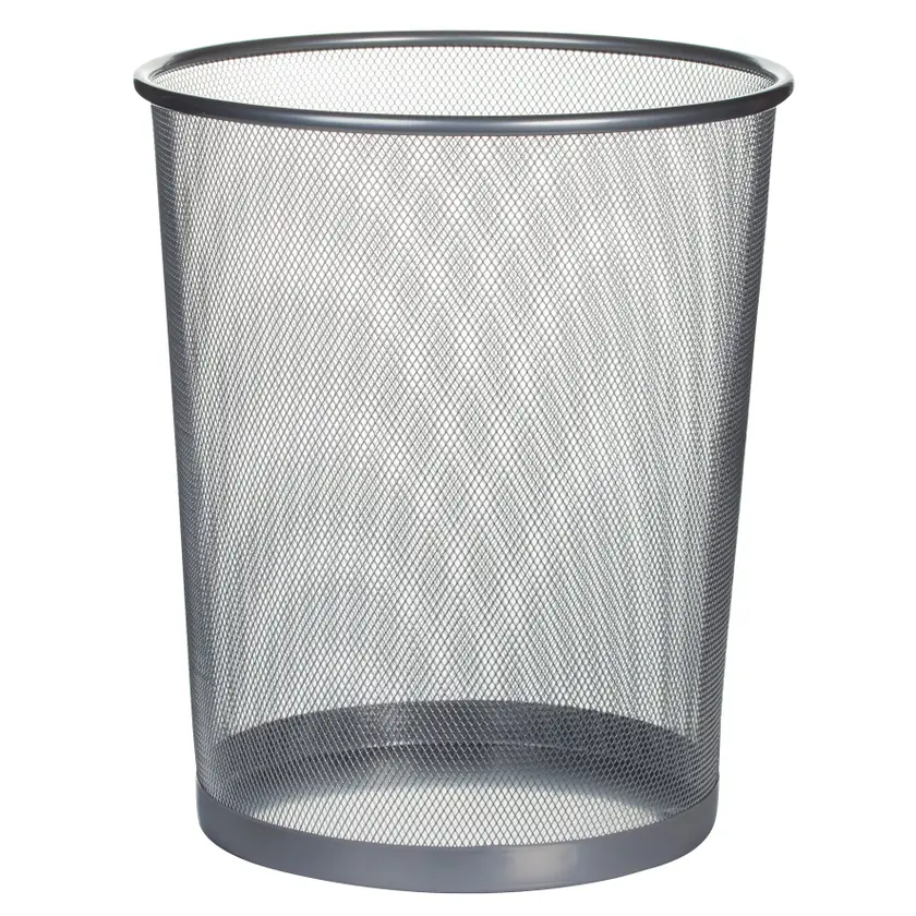 Papperskorg Tråd silver 20L