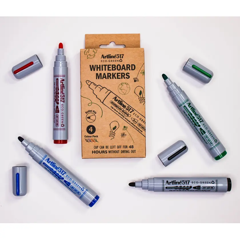 WB-Penna Artline 517 rund 4set - 2