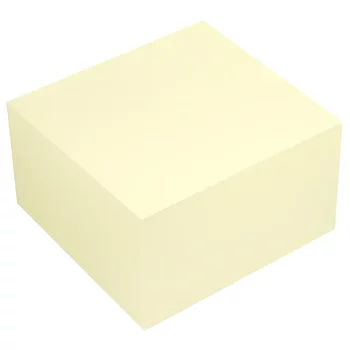 Notiskub 75x75 400bl gul