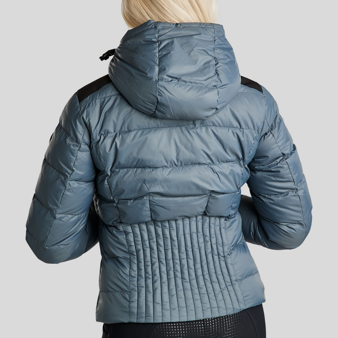 MONTAR MOATHENA REFINED SHORT JACKET - DARK SLATE   - 4