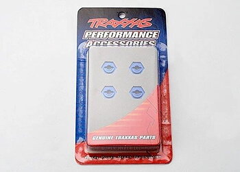 Traxxas Hjulnav 8mm Alu Blå (4) 1/16