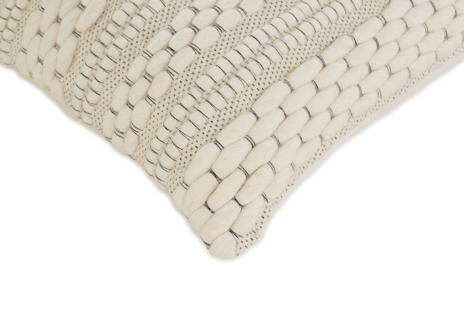 Modern Pillowcase White Stones 50x50cm - 2