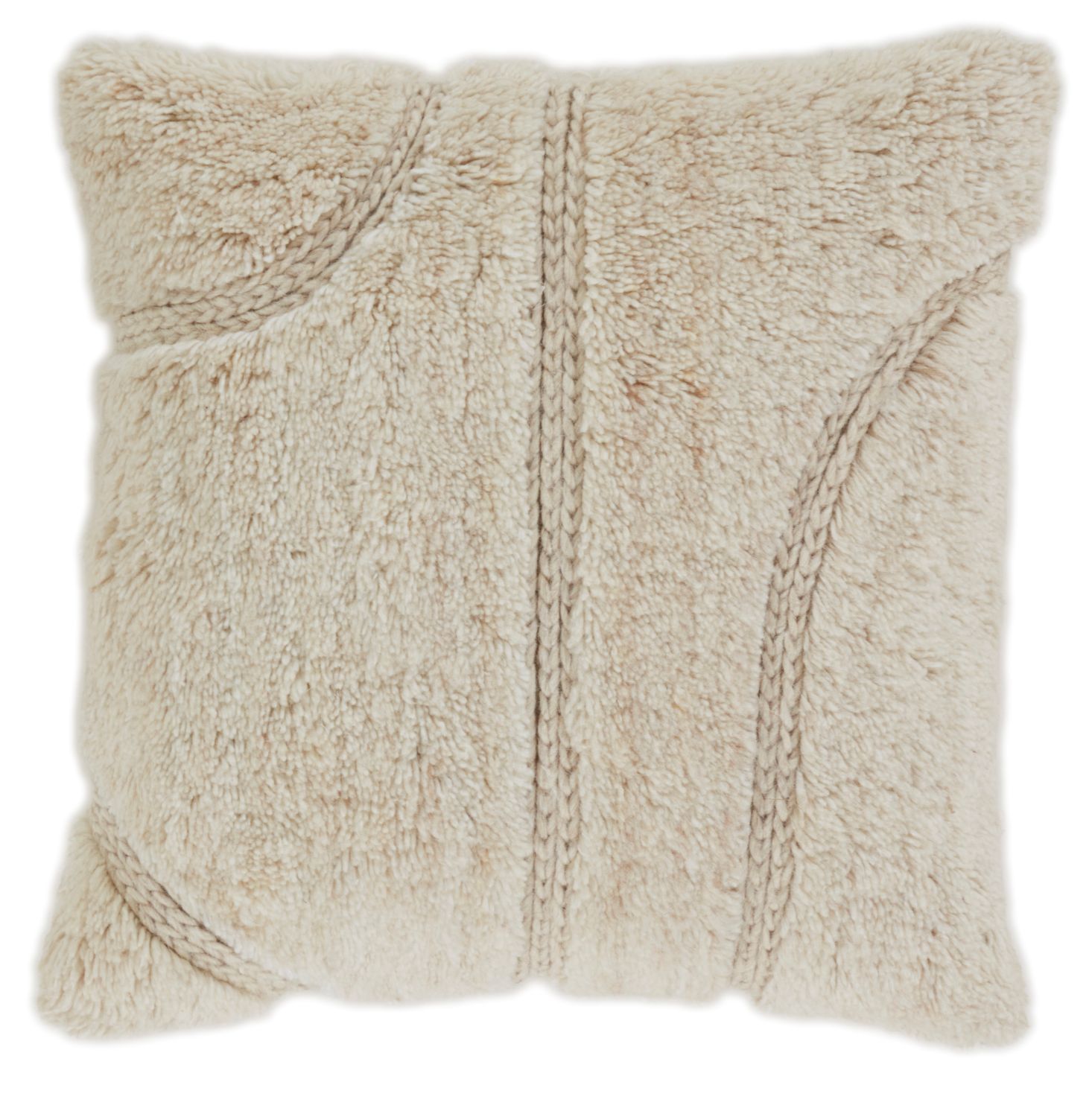 Modern Pillowcase Sand 50x50cm