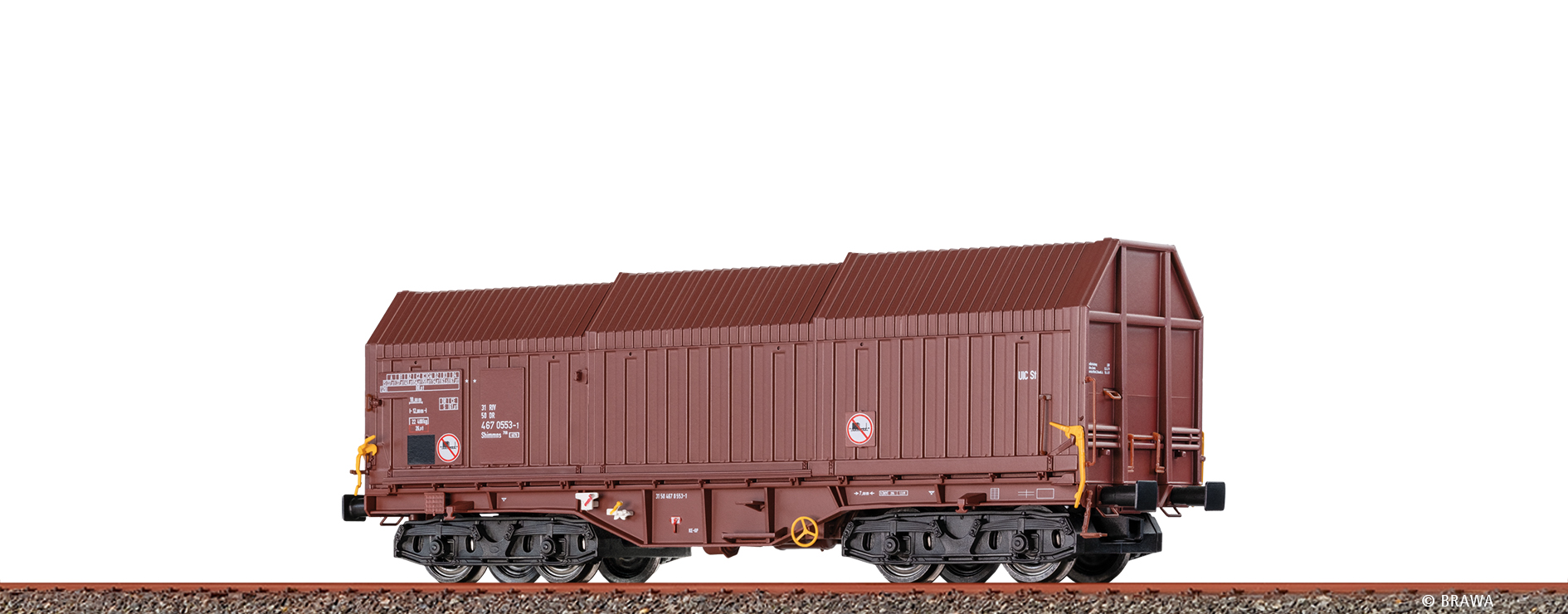 H0 Covering Hood Car Shimmns708 DR