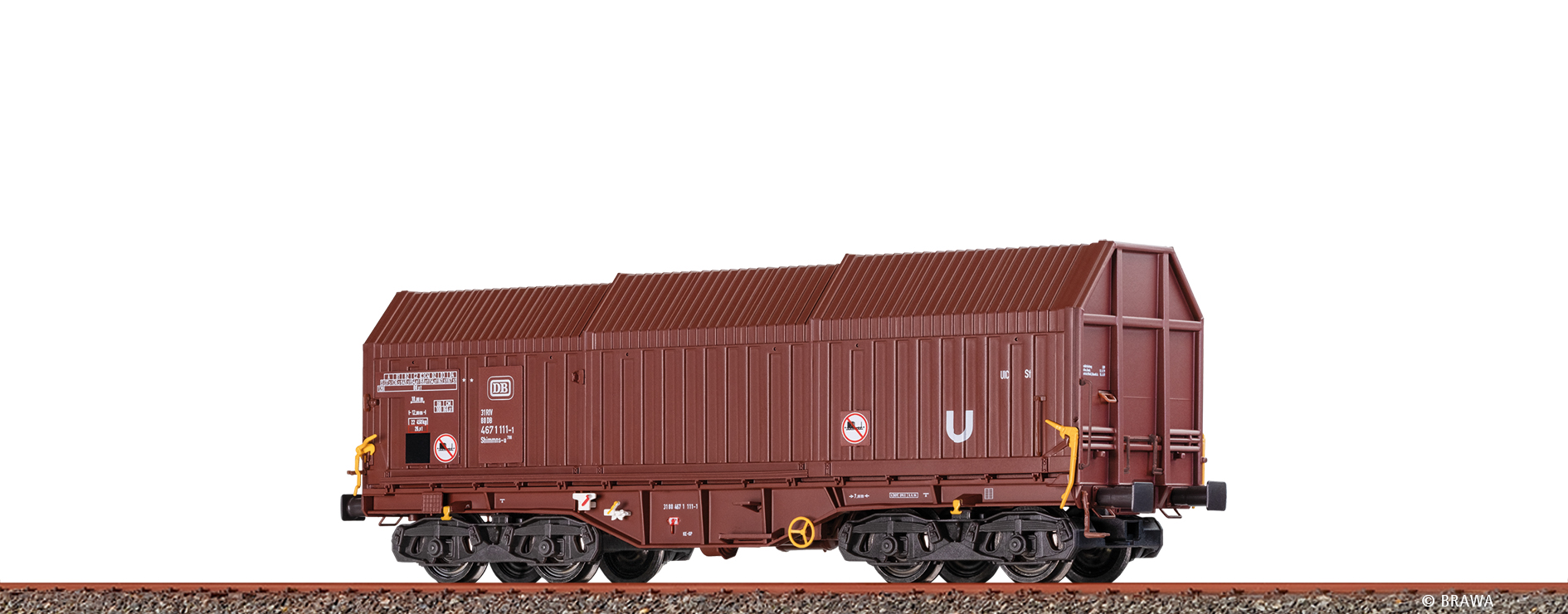 H0 Covering Hood Car Shimmns-u708 DB AG