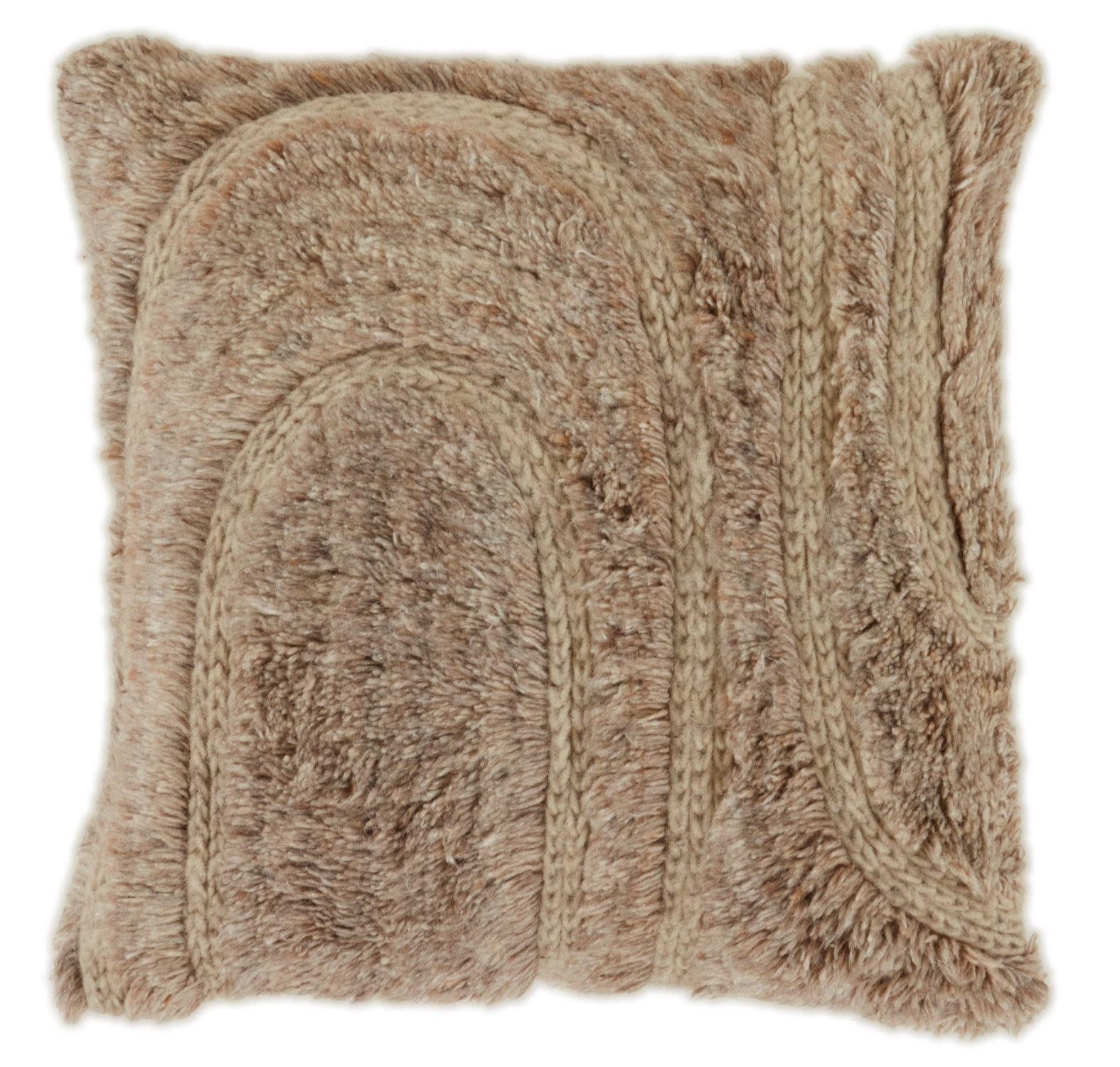 Modern Pillowcase Brown 50x50cm