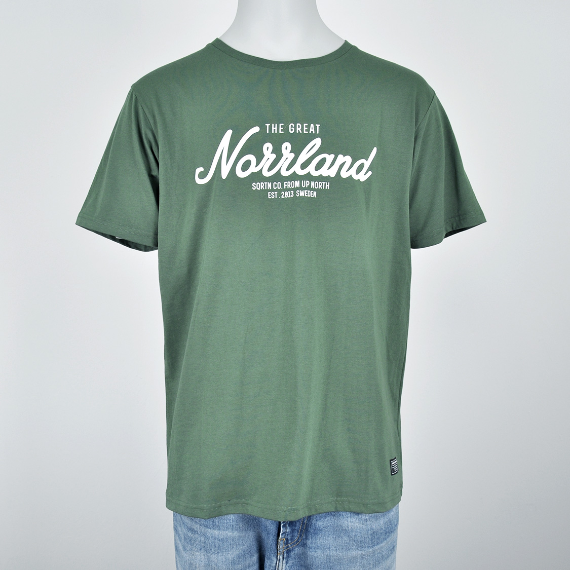 SQRTN - Great Norrland T-shirt Tallbarr Green