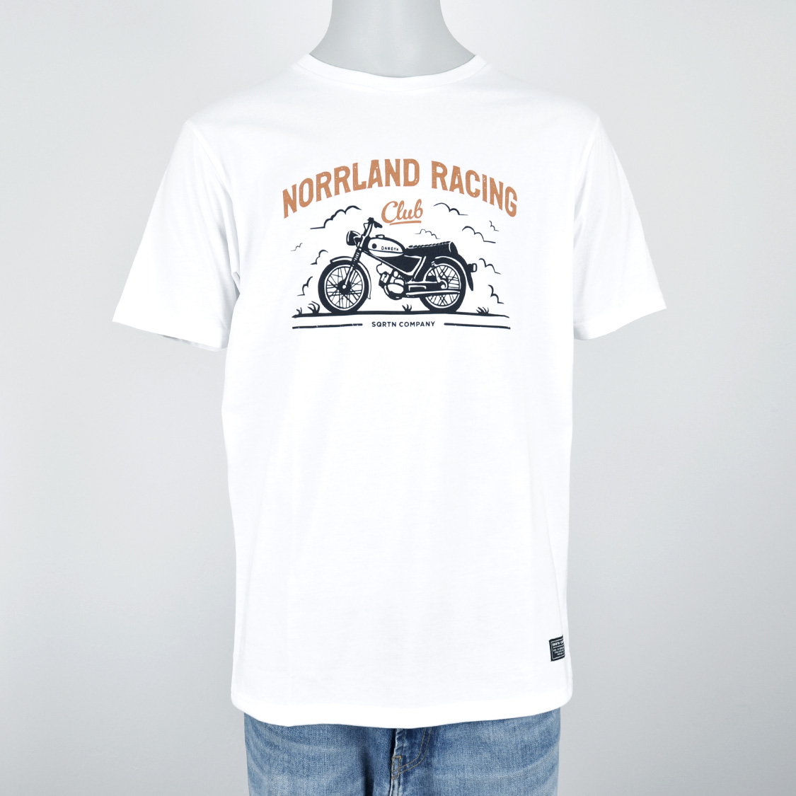 SQRTN - Racing T-shirt White