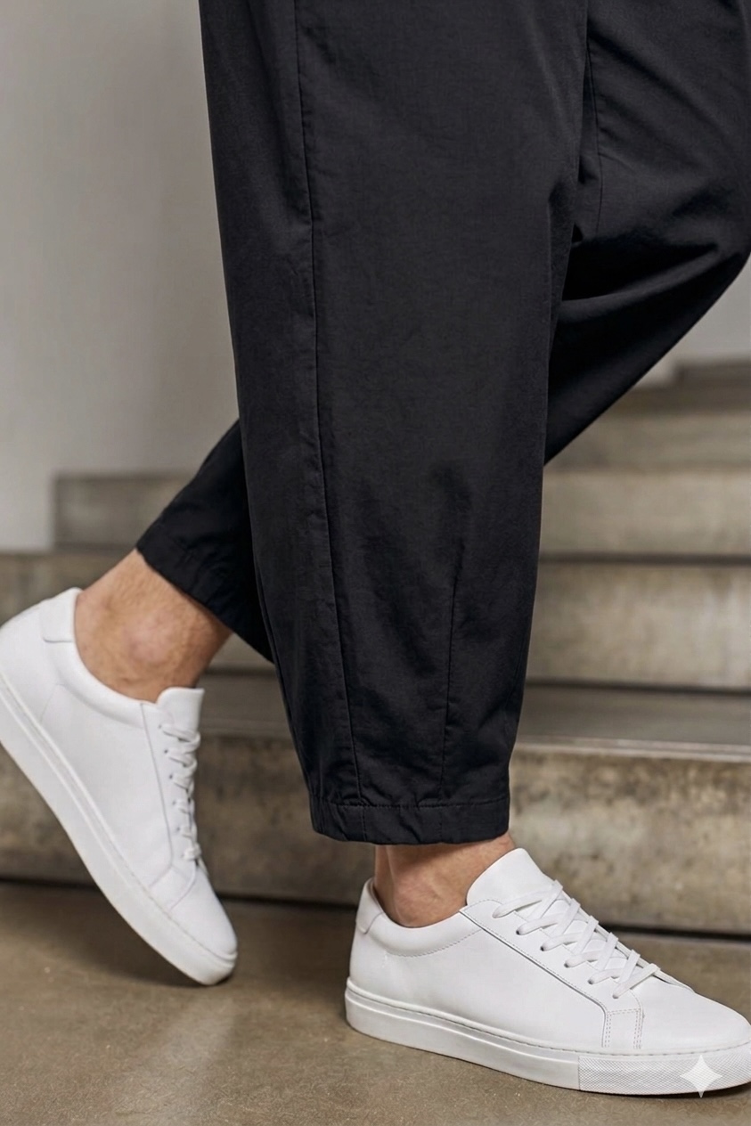 BEATE barrel pants - black - 3