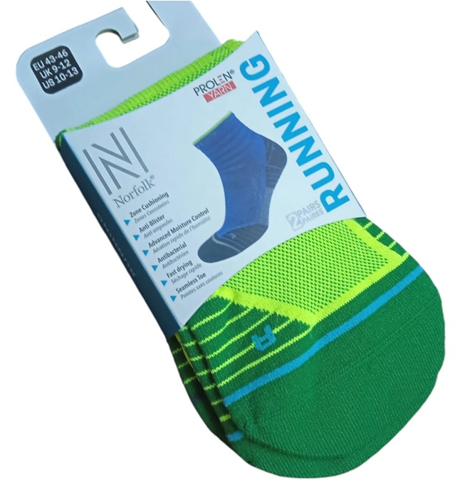 2-Pack Norfolk Cushioned Running Socks - 2