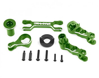 Traxxas Armar & Parallellstag Styrning Set Alu Grön X-Maxx
