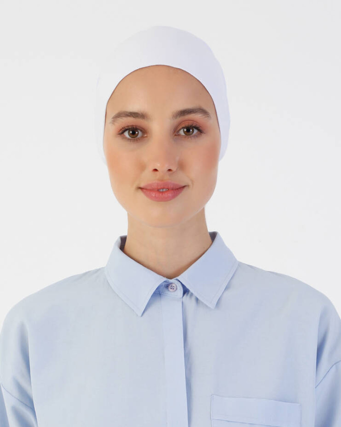 Cap - Whole-coverage XL - White - 5