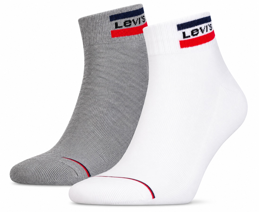 2-Pack Levi’s® Quarter Socks