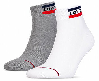 2-Pack Levi’s® Quarter Socks